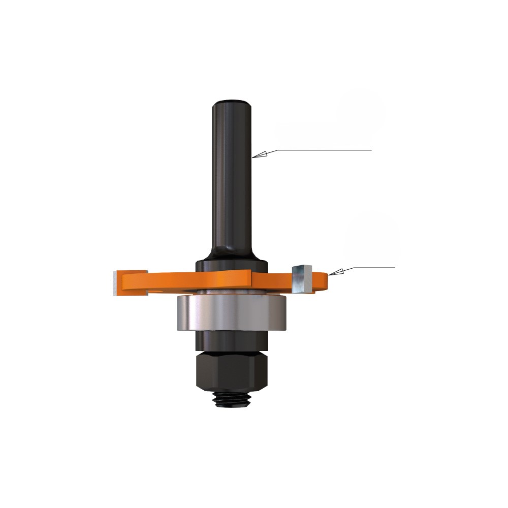 Mandrin De Fraisage CMT 796.142.00 - Filetage M14x2 - Pour Pinces ER20